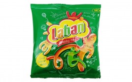 Laban Stretchy Man, Fruit Flavour Chews  Pack  65 grams